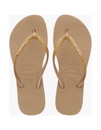 Havaianas sandalia slim flatform glitter w